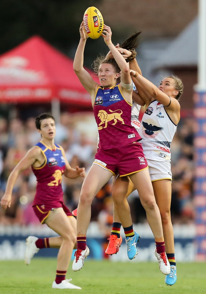AFLW 2017 Rd 05 - Adelaide v Brisbane The Lions take on the Crows in the inaugural AFL Women's decider - ${keywords}